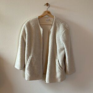 J. Crew Sherpa Zip-up Jacket